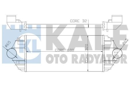 CITROEN Інтеркулер Evasion,Jumpy,Fiat Scudo,Peugeot 806,Expert 1.9/2.1d Kale 344500