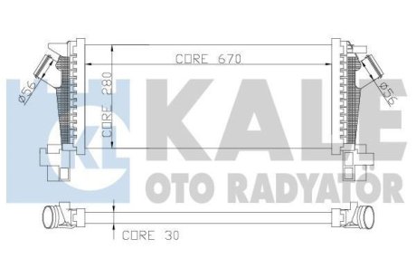 OPEL Інтеркулер Astra J,Zafira,Chevrolet Cruze 1.4 Kale 344700