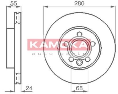 Гальмівні диски KAMOKA 1032020