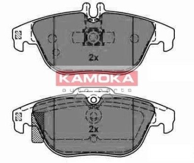 Тормозные колодки дисковые MERCEDES KLASA C (W204) 07- KAMOKA JQ101117