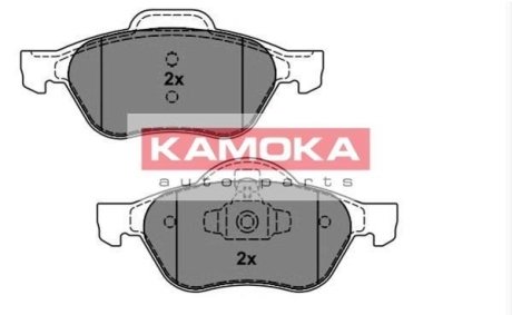 Гальмівні колодки дискові RENAULT MEGANE II 02-/SCENIC II 03- KAMOKA JQ101162