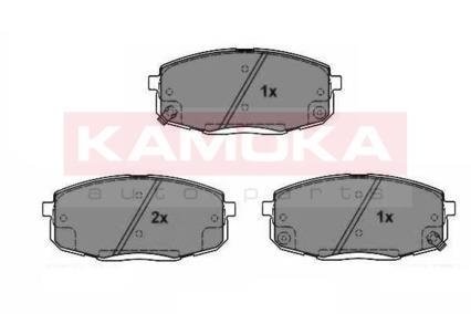 Гальмівні колодки дискові KAMOKA JQ101202