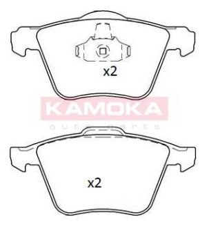 Гальмівні колодки дискові FORD GALAXY 08-/S-MAX 06-/VOLVO S60 II 10-/S80 II 08-/V60 10 KAMOKA JQ101217 (фото 1)