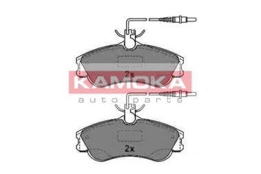 Гальмівні колодки дискові CITROEN BERLINGO 96-/XSARA 97-05/PEUGEOT 306 93-01 KAMOKA JQ1012224 (фото 1)