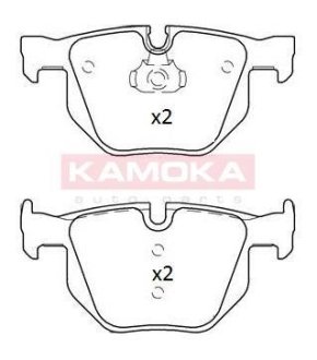 Гальмівні колодки дискові BMW X5 (E70/F15) 07-/X6 (E71) 08- KAMOKA JQ101223