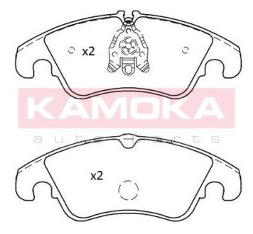 Гальмівні колодки дискові AUDI A4 07-/A5 07- KAMOKA JQ101229