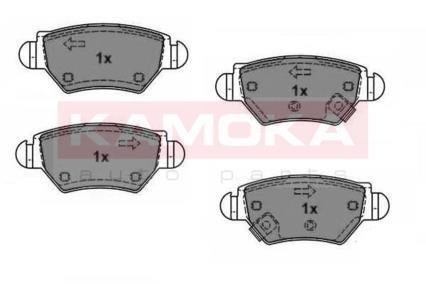 Гальмівні колодки дискові OPEL ASTRA II 98-05/ZAFIRA 99-05 KAMOKA JQ1012588