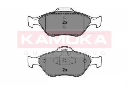 Гальмівні колодки дискові FORD FIESTA IV/V 95-/FUSION 02-/MAZDA 121 96-/2 03- KAMOKA JQ1012788 (фото 1)