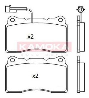 Тормозные колодки дисковые ALFA ROMEO 159 06-11/166 03-07 KAMOKA JQ101279