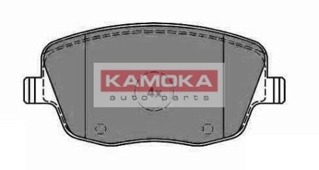 Гальмівні колодки дискові SEAT IBIZA IV/V 02-/SKODA FABIA 99-/VW POLO 01- KAMOKA JQ1012838