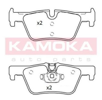 Тормозные колодки дисковые KAMOKA JQ101295