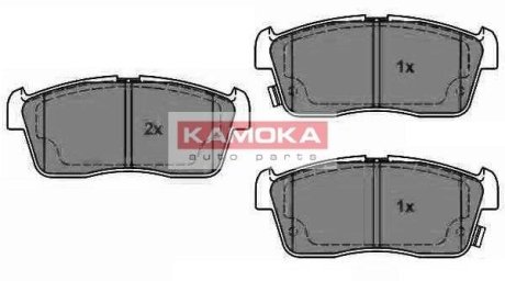 Тормозные колодки дисковые KAMOKA JQ1013064