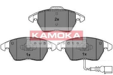 Тормозные колодки дисковые AUDI A3 03-/SEAT LEON 05-/SKODA OCTAVIA 04- KAMOKA JQ1013282