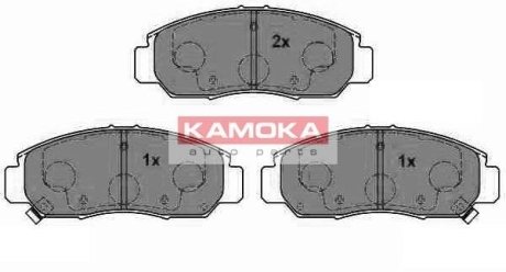 Тормозные колодки дисковые KAMOKA JQ1013338