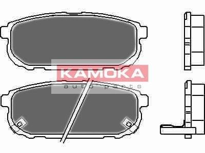 Гальмівні колодки дискові KAMOKA JQ1013472