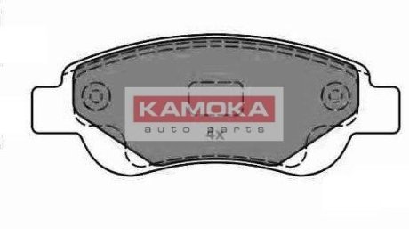 Тормозные колодки дисковые CITROEN C1 05-/PEUGEOT 107 05-/TOYOTA AYGO 05- KAMOKA JQ1013580