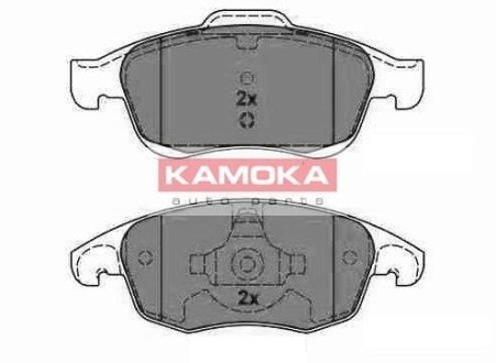 Тормозные колодки дисковые CITROEN BERLINGO 08-/C4 PICASSO 07-/PEUGEOT PARTNER 08- KAMOKA JQ1013942