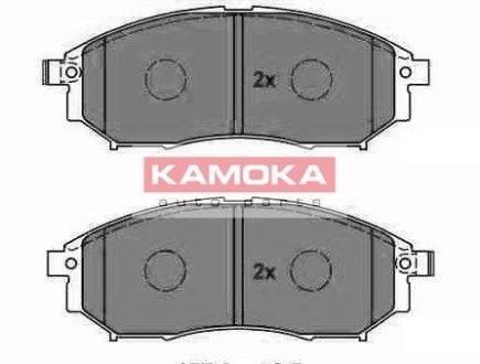 Гальмівні колодки дискові NISSAN MURANO 05-/NAVARA 05-/PATHFINDER 05- KAMOKA JQ1013994