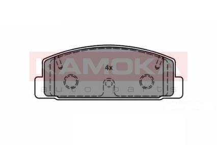 Тормозные колодки дисковые MAZDA 323 BJ 98-04/626 GF 97-02/6 02-/PREMACY 99- KAMOKA JQ101744