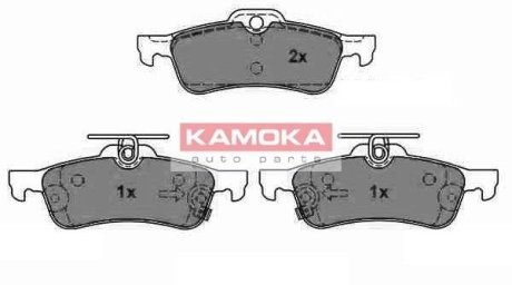 Тормозные колодки дисковые TOYOTA YARIS 06- KAMOKA JQ1018082