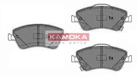 Гальмівні колодки дискові TOYOTA AURIS 07- KAMOKA JQ1018092