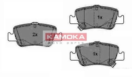 Тормозные колодки дисковые KAMOKA JQ1018096