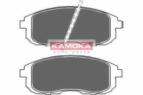 Тормозные колодки дисковые FIAT SEDICI 06-/SUZUKI SX4 06- KAMOKA JQ1018224