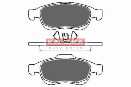 Гальмівні колодки дискові KAMOKA JQ1018360