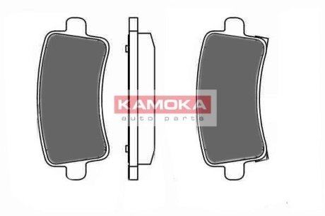 Тормозные колодки дисковые OPEL INSIGNIA 08- KAMOKA JQ1018504