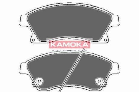 Гальмівні колодки дискові OPEL ASTRA J 09- KAMOKA JQ1018524