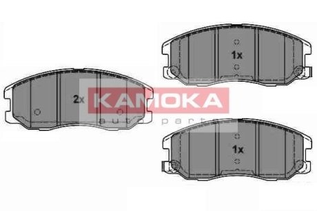 Гальмівні колодки дискові CHEVROLET CAPTIVA 06-/OPEL ANTARA 06- KAMOKA JQ1018616