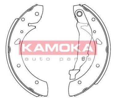 Тормозные колодки барабанные TOYOTA AVENSIS(T22) 97-03 KAMOKA JQ202026