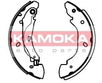 Тормозные колодки барабанные FORD TRANSIT 00- KAMOKA JQ202033