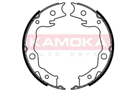 Тормозные колодки барабанные NISSAN QASHQAI 07-/X-TRAIL 07-/RENAULT KOLEOS 08- KAMOKA JQ212035