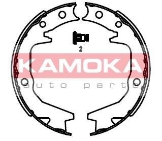 Тормозные колодки барабанные MITSUBISHI LANCER 03-/OUTLANDER 03- KAMOKA JQ212047