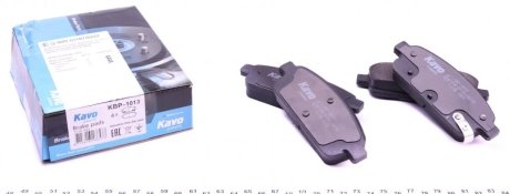 Комплект тормозных колодок PARTS KAVO KBP-1013