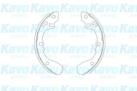 PARTS KIA щоки гальмівні задн. Rio 00- KAVO KBS-4403