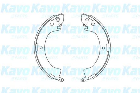 PARTS MITSUBISHI Щеки тормозные Pajero 86- KAVO KBS-6408