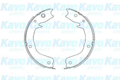 PARTS SUBARU К-т колодок стояночного тормоза Tribeca 3,0-3,6 05- KAVO KBS-6413