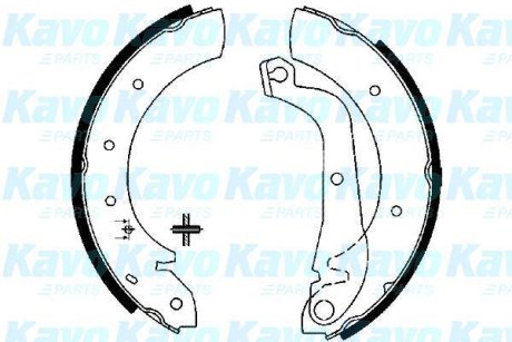 Комплект гальмівних колодок KAVO KBS-7425