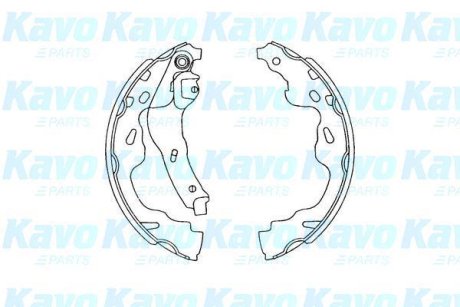 PARTS CITROEN Щеки тормозные C1,Opel Agila,Suzuki Swift,Toyota Yaris KAVO KBS-9905