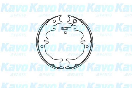 PARTS TOYOTA колодки ручного гальма LandCruiser 90,120,150 KAVO KBS-9922