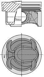 Поршень STD KOLBENSCHMIDT 40315600