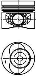 Поршень 0.25 KOLBENSCHMIDT 40683610