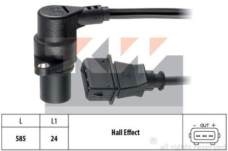 Датчик р/вала, к/вала (аналог EPS 1.953.082/Facet 9.0082) KW 453 082