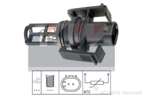 Датчик температури повітря (аналог EPS 1.994.014/Facet 10.4014) KW 494 014