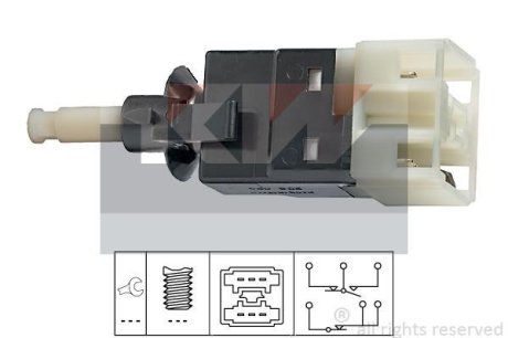 Датчик включення стоп-сигналу ОМ611 KW 510 206