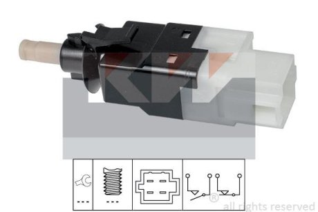 Датчик педалі гальм/зчеплення (аналог EPS 1.810.252/Facet 7.1252) KW 510 252