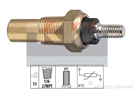 Датчик температуры охл. жидкости KW 530 082