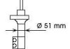 Амортизатор газомасляний KYB 334045 (фото 2)